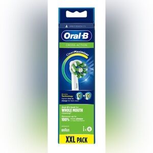 Oral-B Cross Action Toothbrush Heads - 8 per pack - NIB